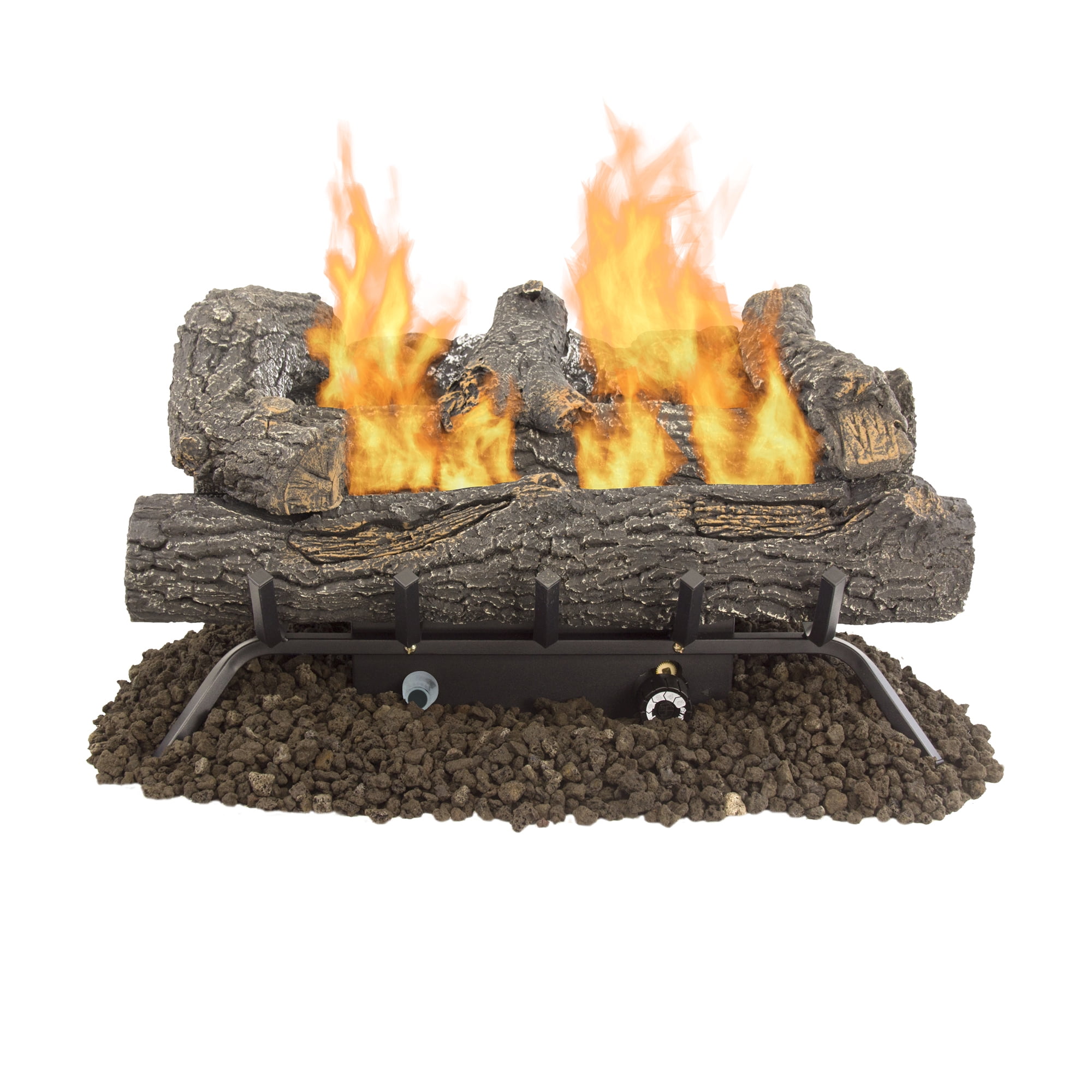 Pleasant Hearth VFL2-SO24DT 24 Southern Oak Vent Free Gas Log Set 30,000  BTU's - Walmart.com