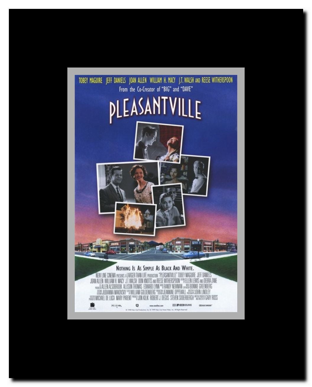 Pleasantville Framed Movie Poster
