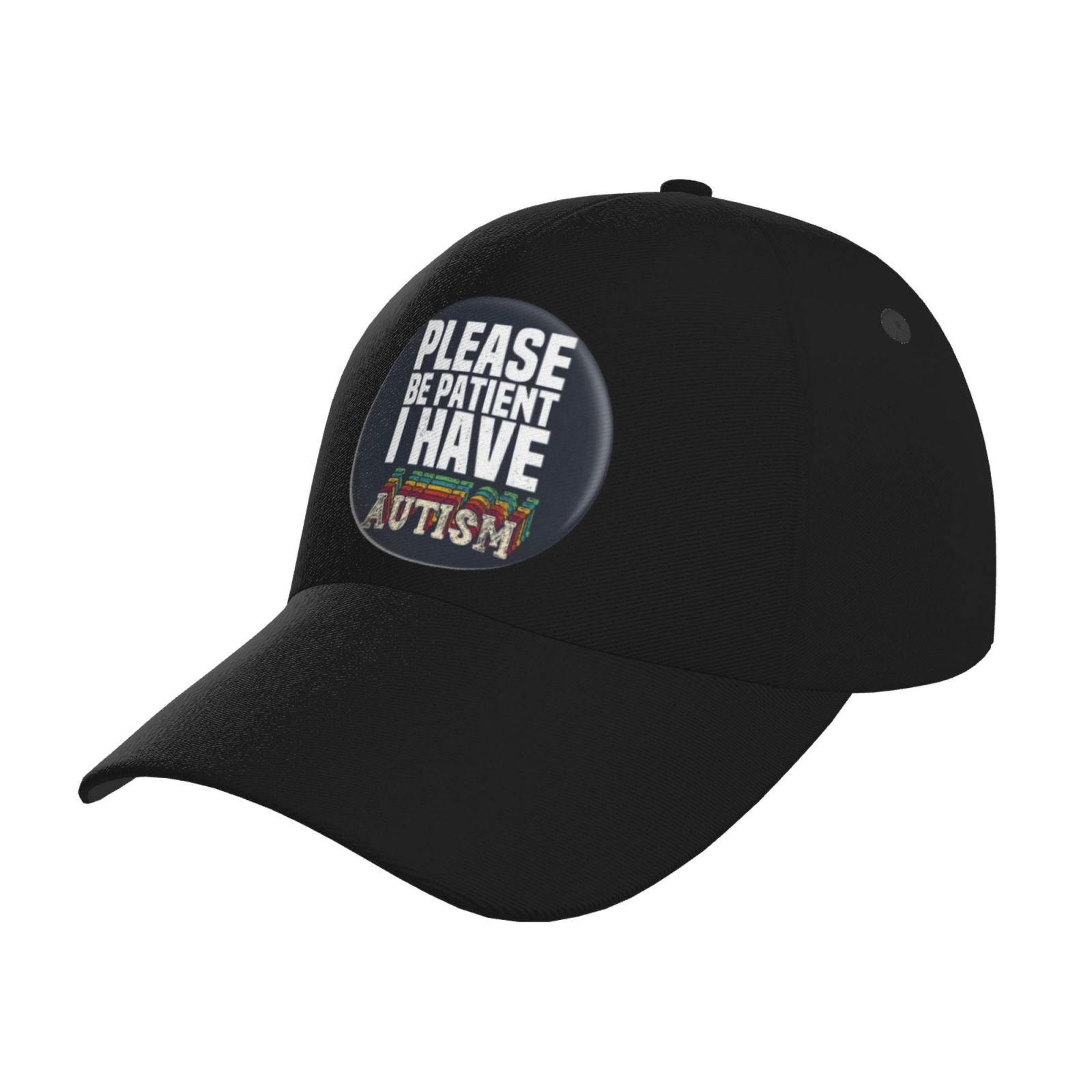 Please Be Patient I Have Autism, Autism Awareness Baseball Cap ...