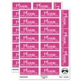 thumbnail image 1 of Please Deliver To Label Letter Package Mail Sticker Set - Hot Pink - Matte Finish - 2.00" Large, 1 of 7