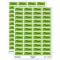 thumbnail image 1 of Please Deliver To Label Letter Package Mail Sticker Set - Light Green - Matte Finish - 1.25" Mini, 1 of 7