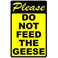 thumbnail image 1 of Please Do Not Feed the Geese Sign, 1 of 1