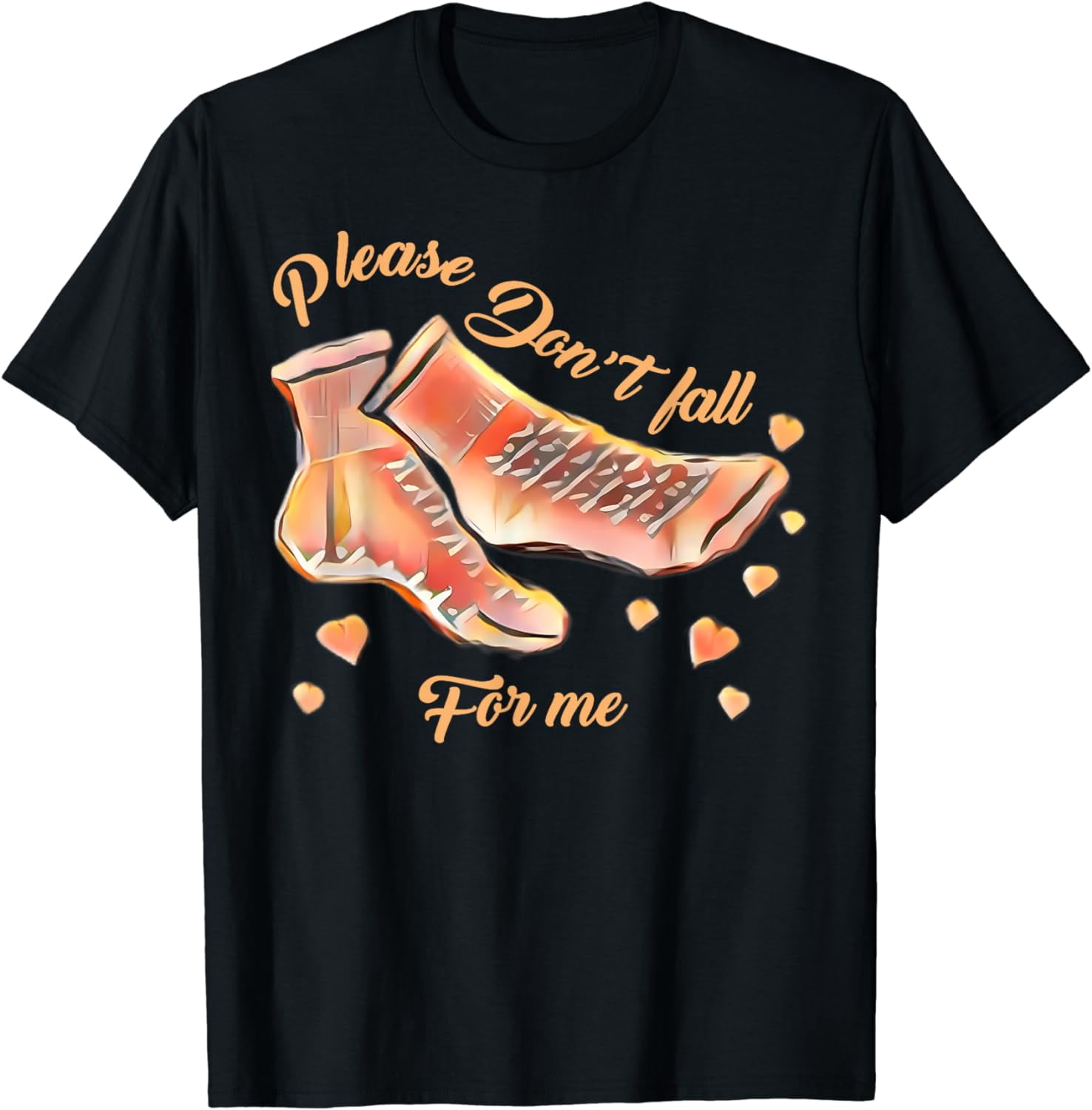 Please Don't Fall For Me RN PCT CNA Nurse T-Shirt - Walmart.com