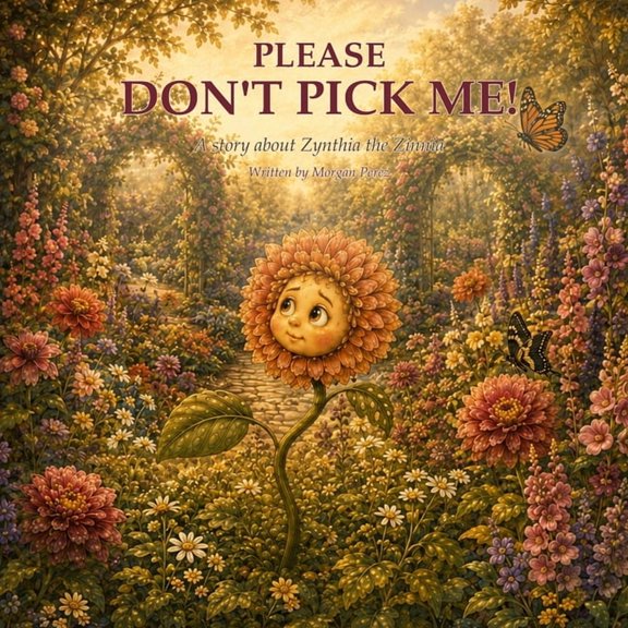 Please, Don't Pick Me!: A Story About Zynthia the Zinnia, (Paperback)