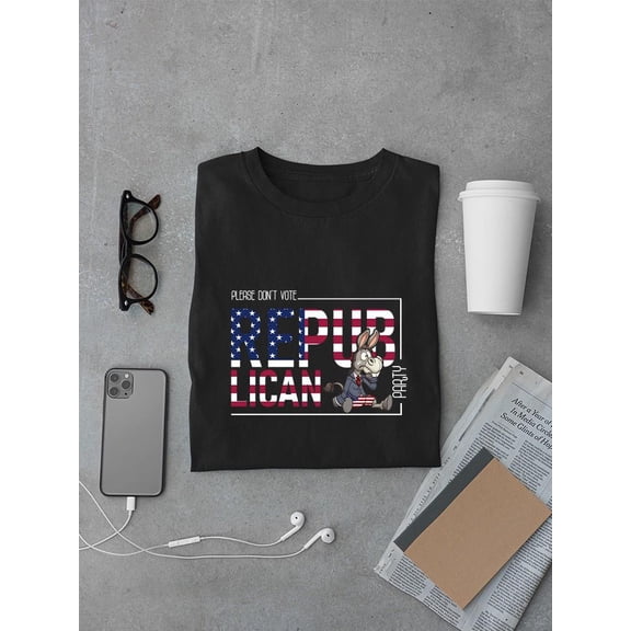 Please Don't Republican Party T-shirt Men's -SmartPrintsInk Designs