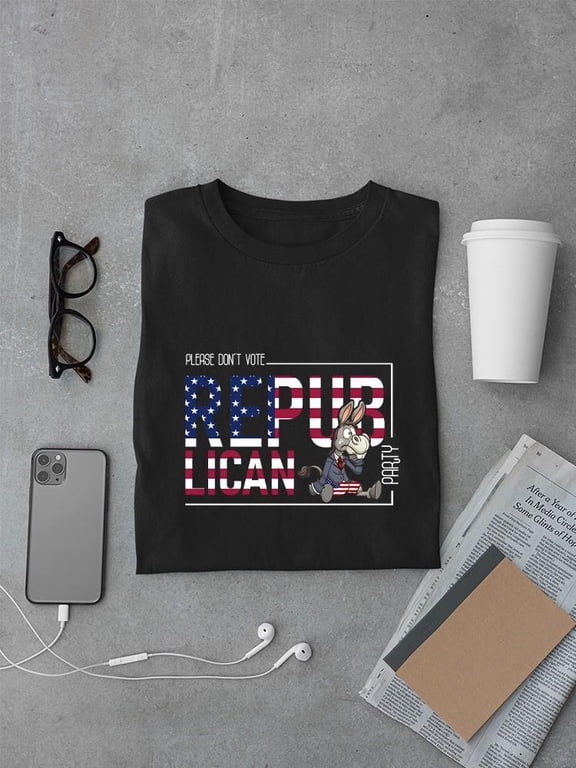 Please Don't Republican Party T-shirt Men's -SmartPrintsInk Designs