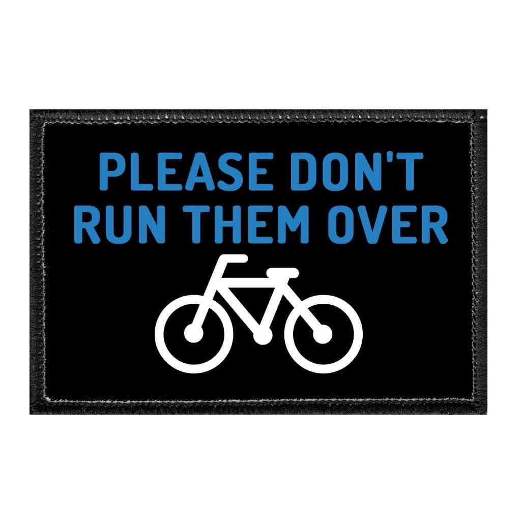 Please Set Over Sign Please Don't Run Them Over - Removable Patch - Walmart.com