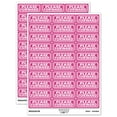 thumbnail image 1 of Please Forward Letter Mail Sticker Set - Hot Pink - Gloss Finish - 1.75" Medium, 1 of 7