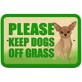 thumbnail image 1 of Please Keep Dogs Off Grass Sign, 1 of 1
