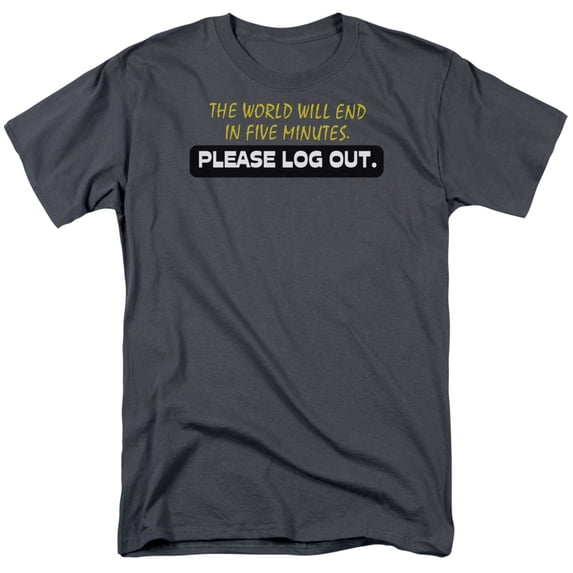 - Please Log Out - Short Sleeve Shirt - XXXX-Large