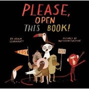 Please, Open This Book!, Hardcover