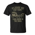 thumbnail image 1 of Please Be Patient I Was Born In The 1900s T-Shirt, Funny Vintage Birth Year Tee, Classic Retro Humor Shirt, Nostalgic 20th Century Birthday Gift, Quirky Old School Graphic, 1 of 3
