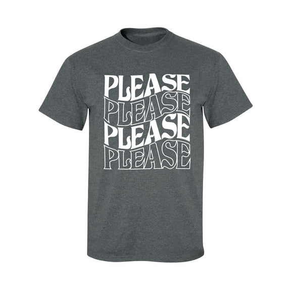 Please Please Please Adult Short Sleeve T-shirt