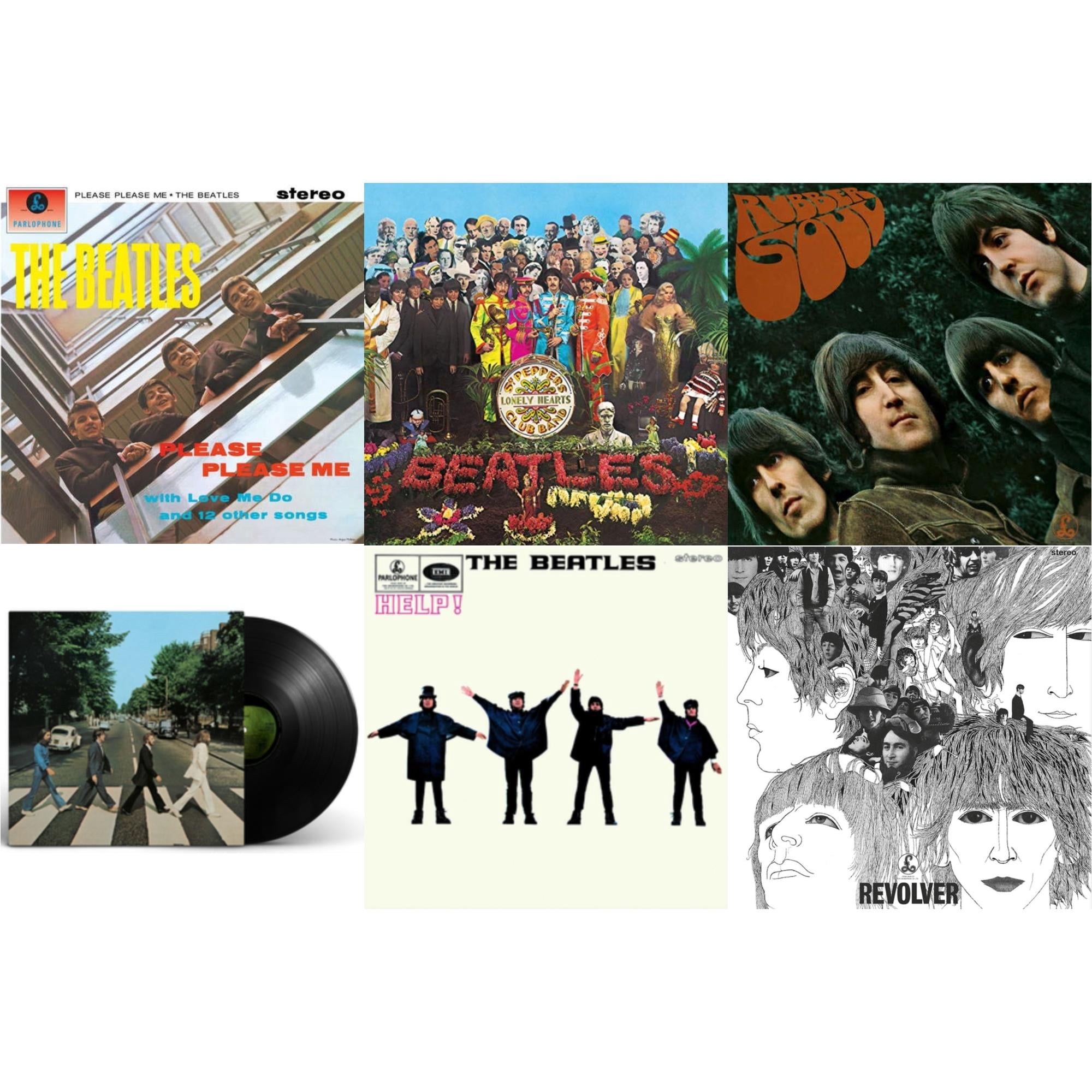 Help & Please Please Me & Rubber Soul & Revolver Special Edition