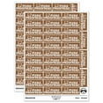 thumbnail image 1 of Please Proofread Teacher Student School Sticker Set - Brown - Matte Finish - 1.5" Small, 1 of 7