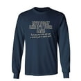 thumbnail image 1 of Please Read All My Posts In A Sarcastic Tone You Know For Full Effect Sarcastic Novelty Gift Idea Adult Humor Funny Men's Long Sleeve Shirts, 1 of 3