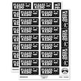 thumbnail image 1 of Please Redo Teacher Student School Sticker Set - Black - Matte Finish - 2.00" Large, 1 of 7