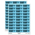 thumbnail image 1 of Please Redo Teacher Student School Sticker Set - Light Blue - Gloss Finish - 1.75" Medium, 1 of 7