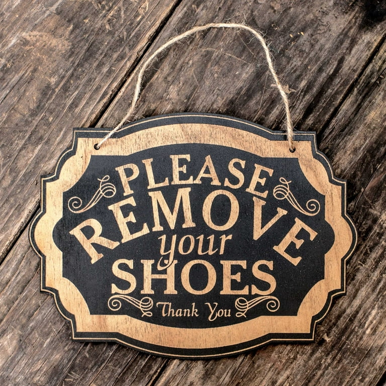 Gone Crazy - Black Door Sign 7x9.5in Gone Crazy - Black Door Sign 7x9.5in