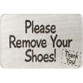 thumbnail image 1 of Please Remove Your Shoes Thank You Non-Slip Absorbent Resist Dirt Doormat Entrance Rug Inside Floor Mats for Home Bedroom Kitchen Front Porch 16"×24", 1 of 4