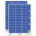 thumbnail image 1 of Please Return Clean Carton for Refills Eggs Sticker Set - Dark Blue - Matte Finish - 1.5" Small, 1 of 7
