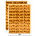 thumbnail image 1 of Please Return Clean Carton for Refills Eggs Sticker Set - Orange - Matte Finish - 1.75" Medium, 1 of 7