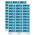 thumbnail image 1 of Please See Me Eyes Teacher Student School Sticker Set - Light Blue - Gloss Finish - 1.75" Medium, 1 of 7