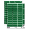 thumbnail image 1 of Please Sign and Return Rose Signature Line Sticker Set - Dark Green - Matte Finish - 1.5" Small, 1 of 7