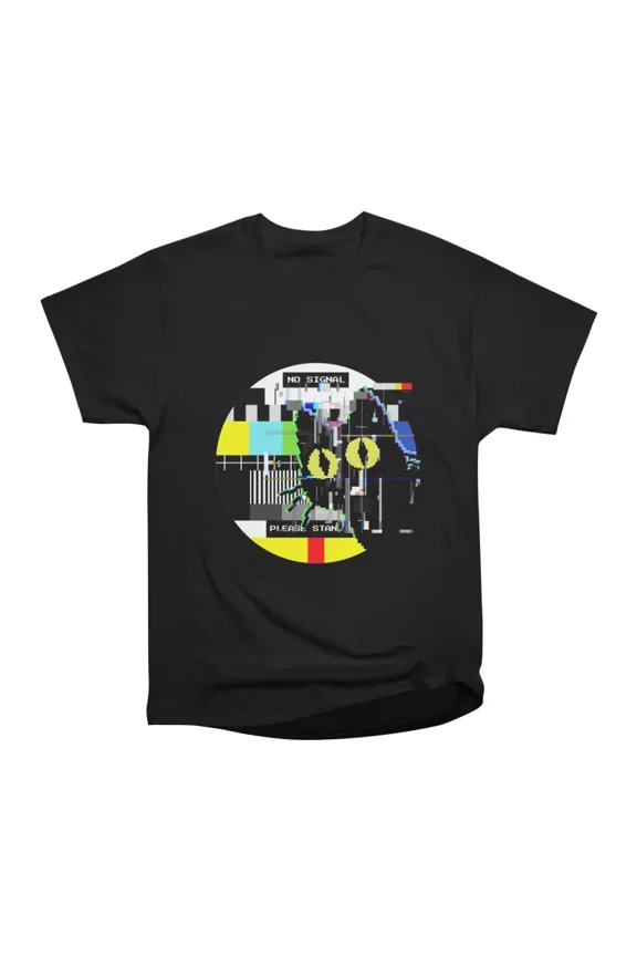 Please Stand By Cat T-Shirt Tee Gift For Him Merch For Her Apparel For Friend