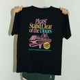 thumbnail image 1 of Please Stand Clear Of The Doors Funny Public Unisex T-Shirt up to 5XL, 1 of 3