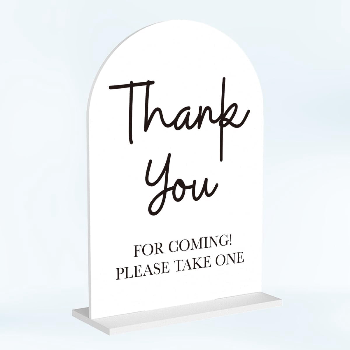 Please Take One Sign for Wedding Acrylic Arch Wedding Bridal Shower ...