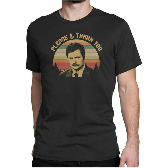 Please & Thank You - Vintage Retro T-Shirt