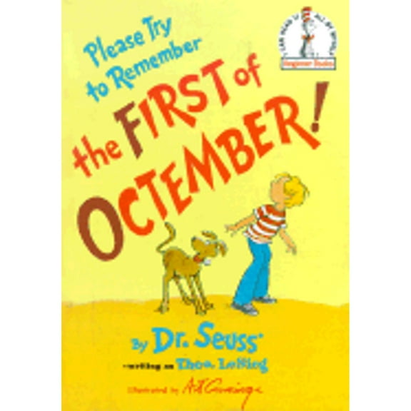 Pre-Owned Please Try to Remember the First of Octember (Hardcover 9780394935638) by Dr Seuss, Theo LeSieg, Theodore Lesieg