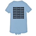 thumbnail image 1 of PleaseMeTees™ Baby Bacon Bacon Bacon HQ Jumpsuit, 1 of 1