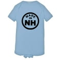 thumbnail image 1 of PleaseMeTees™ Baby Born Made In New Hampshire NH Logo Label HQ Jumpsuit, 1 of 1