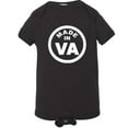 thumbnail image 1 of PleaseMeTees™ Baby Born Made In Virginia Lovers VA Logo Label HQ Jumpsuit, 1 of 1