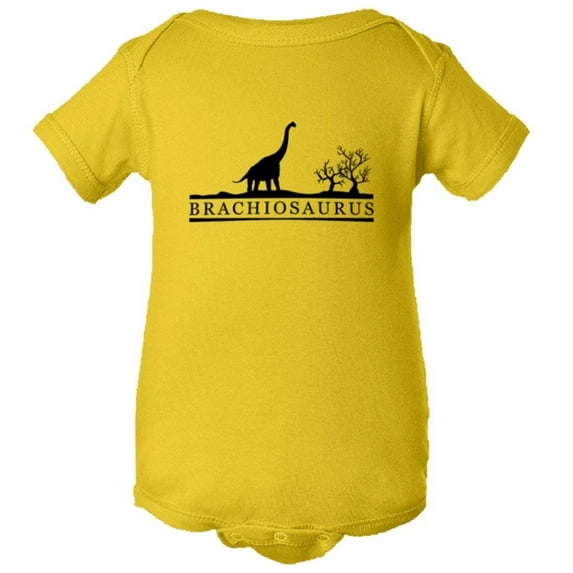 PleaseMeTees™ Baby Brachiosaurus Educational Dinosaur Jurassic HQ Jumper