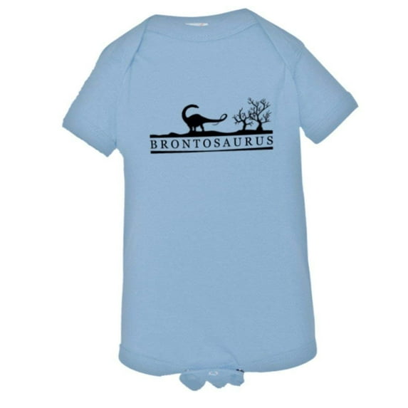 PleaseMeTees™ Baby Brontosaurus Educational Dinosaur Jurassic HQ Jumper