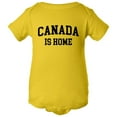 thumbnail image 1 of PleaseMeTees™ Baby Canada Is Home Born In From Cannuck HQ Jumpsuit, 1 of 1