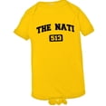thumbnail image 1 of PleaseMeTees™ Baby Cincinnati 513 The Nati Area Code Distressed Jumpsuit, 1 of 2