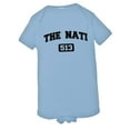 thumbnail image 1 of PleaseMeTees™ Baby Cincinnati 513 The Nati Area Code Distressed Onsie, 1 of 2
