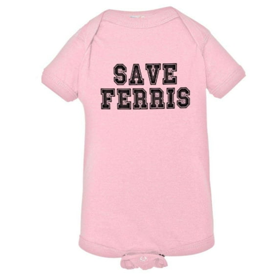 PleaseMeTees™ Baby Classic Save Ferris Beuller Day Off Vintage HQ Jumper