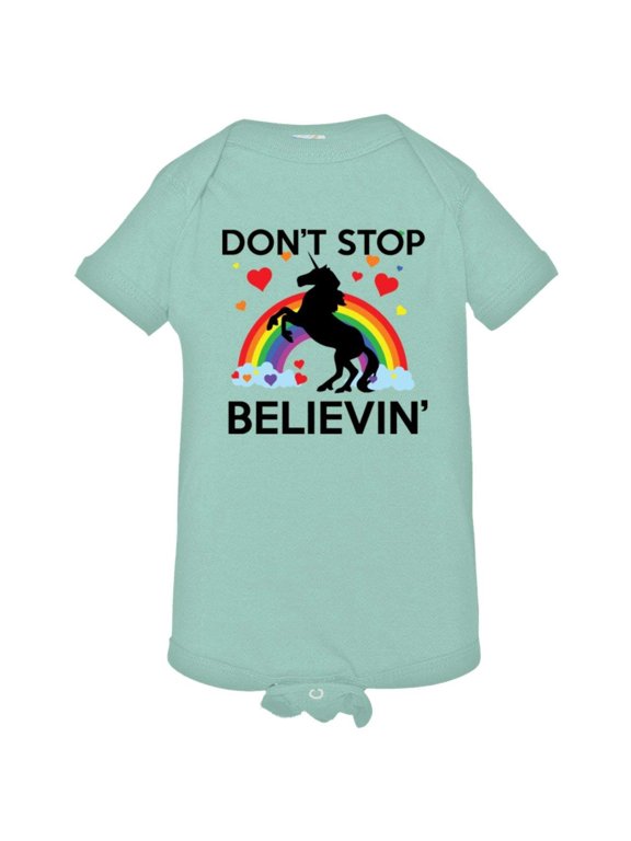 ™ Baby Dont Stop Believin In Unicorns Brony Pony HQ Jumper