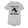 thumbnail image 1 of PleaseMeTees™ Baby Dont Stop Believin In Unicorns Brony Pony HQ Jumper, 1 of 1