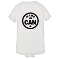 thumbnail image 1 of PleaseMeTees™ Baby From Born Made In Canada Logo Label Home HQ Jumpsuit, 1 of 1