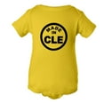 thumbnail image 1 of PleaseMeTees™ Baby From Born Made In Cleveland OH Logo Label HQ Jumpsuit, 1 of 1