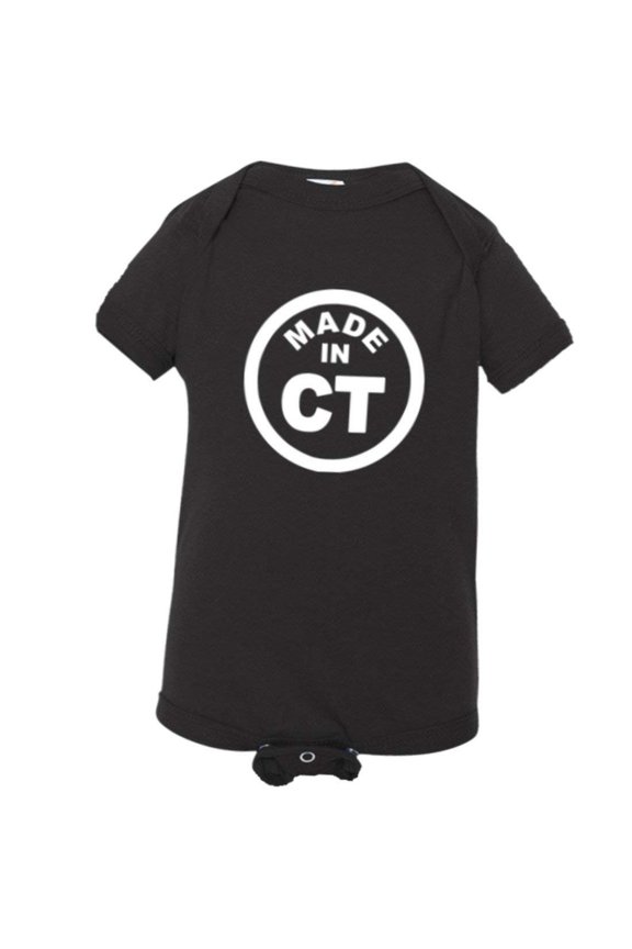 Baby From Born Made In Connecticut CT Logo Label HQ Jumper