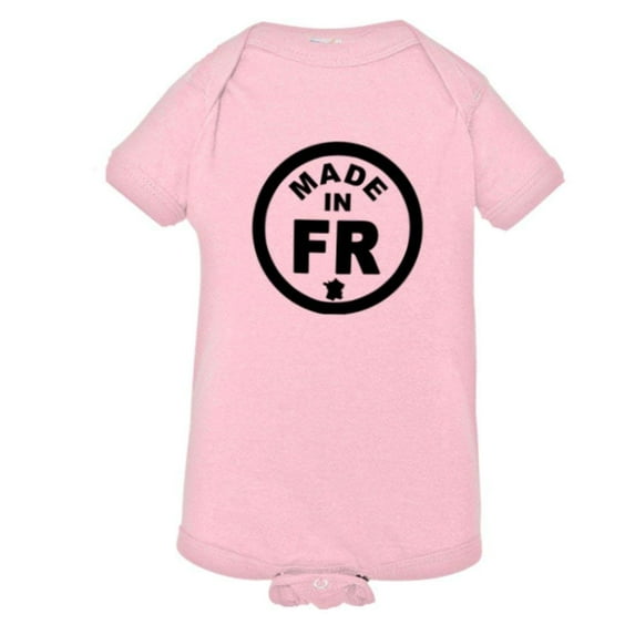 PleaseMeTees™ Baby From Born Made In France Europe EU Logo Label Jumpsuit
