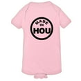 thumbnail image 1 of PleaseMeTees™ Baby From Born Made In Houston TX Logo Label HQ Jumpsuit, 1 of 1