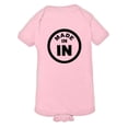 thumbnail image 1 of PleaseMeTees™ Baby From Born Made In Indiana In Logo Label Tag HQ Jumper, 1 of 1